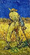Vincent Van Gogh Reaper painting
